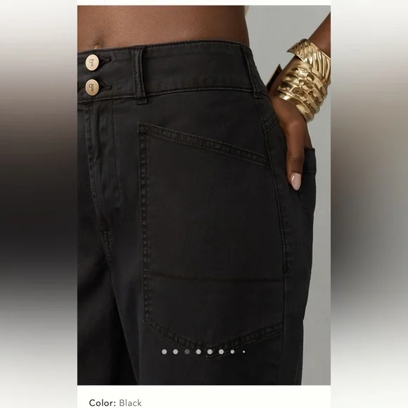 NWT Anthro Pilcro Wanderer relaxed pants - Picture 4 of 7